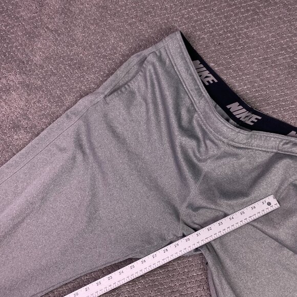 Nike Therma Fit Sweatpants Men's XL Gray Gym Running Training Pants 379431 063 - Picture 13 of 14